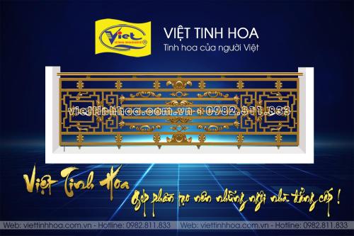 18 Mẫu ban công nhôm đúc đẹp Việt Tinh Hoa 2020