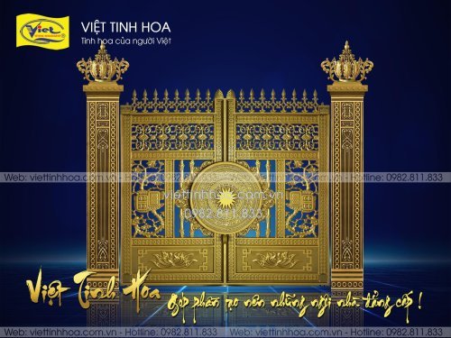 Đơn vị chuyên thi công cổng nhôm đúc cho biệt thự giá rẻ tại Đồng Nai