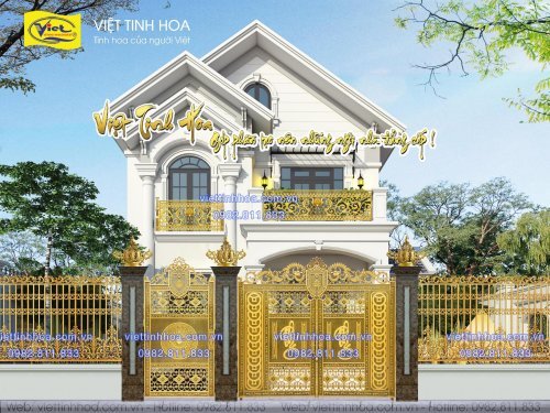 Mua cổng nhôm đúc biệt thự tại Đồng Nai ở đâu tốt nhất?