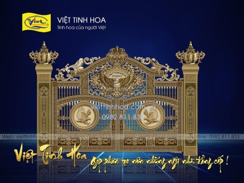Xem báo giá cổng nhôm đúc biệt thự mới nhất – Đầy đủ nhất tại Đồng Nai 